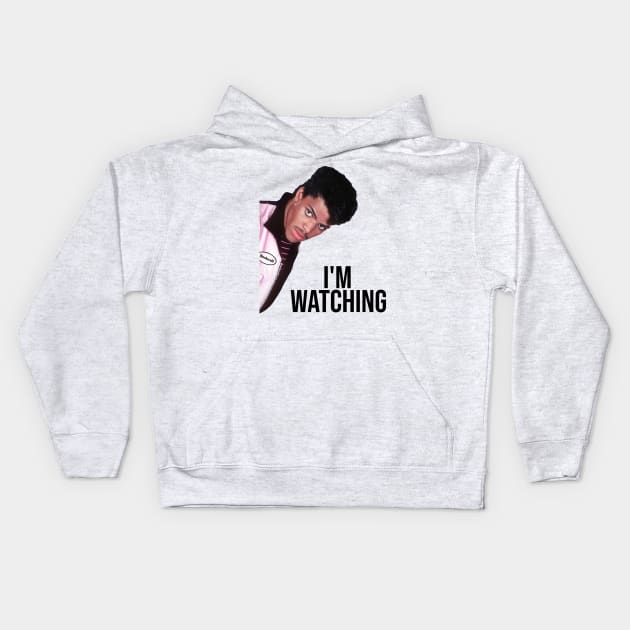 Rockwell's Watching Kids Hoodie by darklordpug